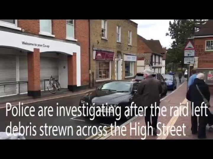 Images released of balaclava gang wanted for Great Bookham ram raid Surrey Live