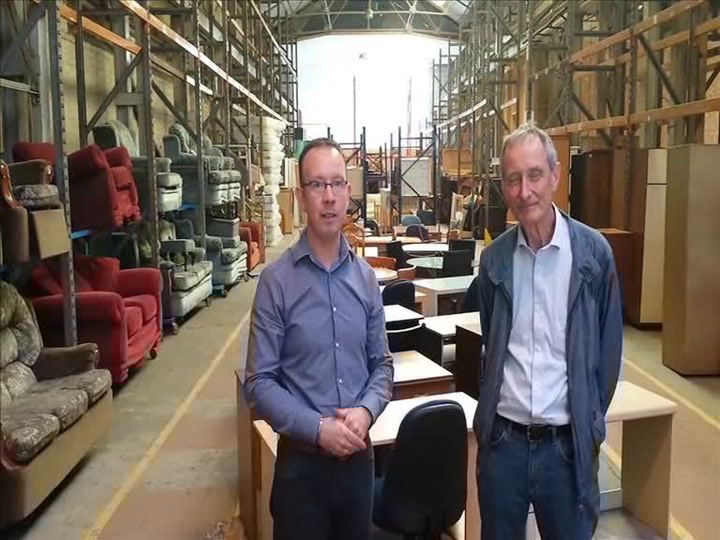 Furniture charity trebles floor space at Hanley shop StokeonTrent Live