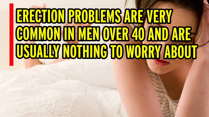There's an erectile dysfunction epidemic sweeping the country and this