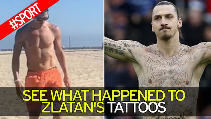 Where Have Zlatan Ibrahimovic's Tattoos Gone? Man United Star Looks A Little Different In Instagram Video - Mirror Online 406_x_720_jpg