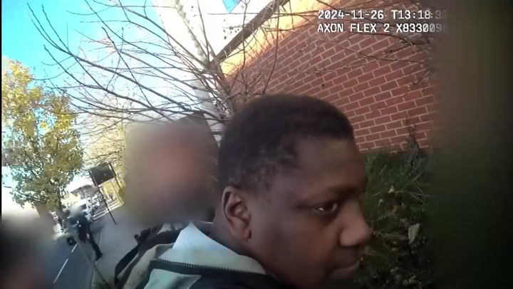 Moment gunman who shot eight-year-old girl and father arrested | News