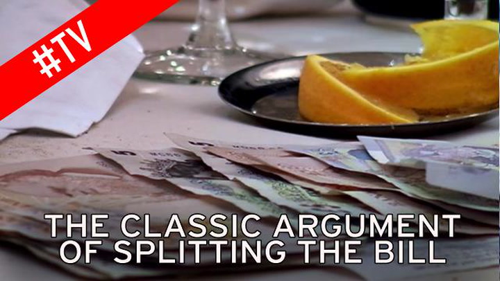 Would you split the bill on a date? First Dates couple argue after