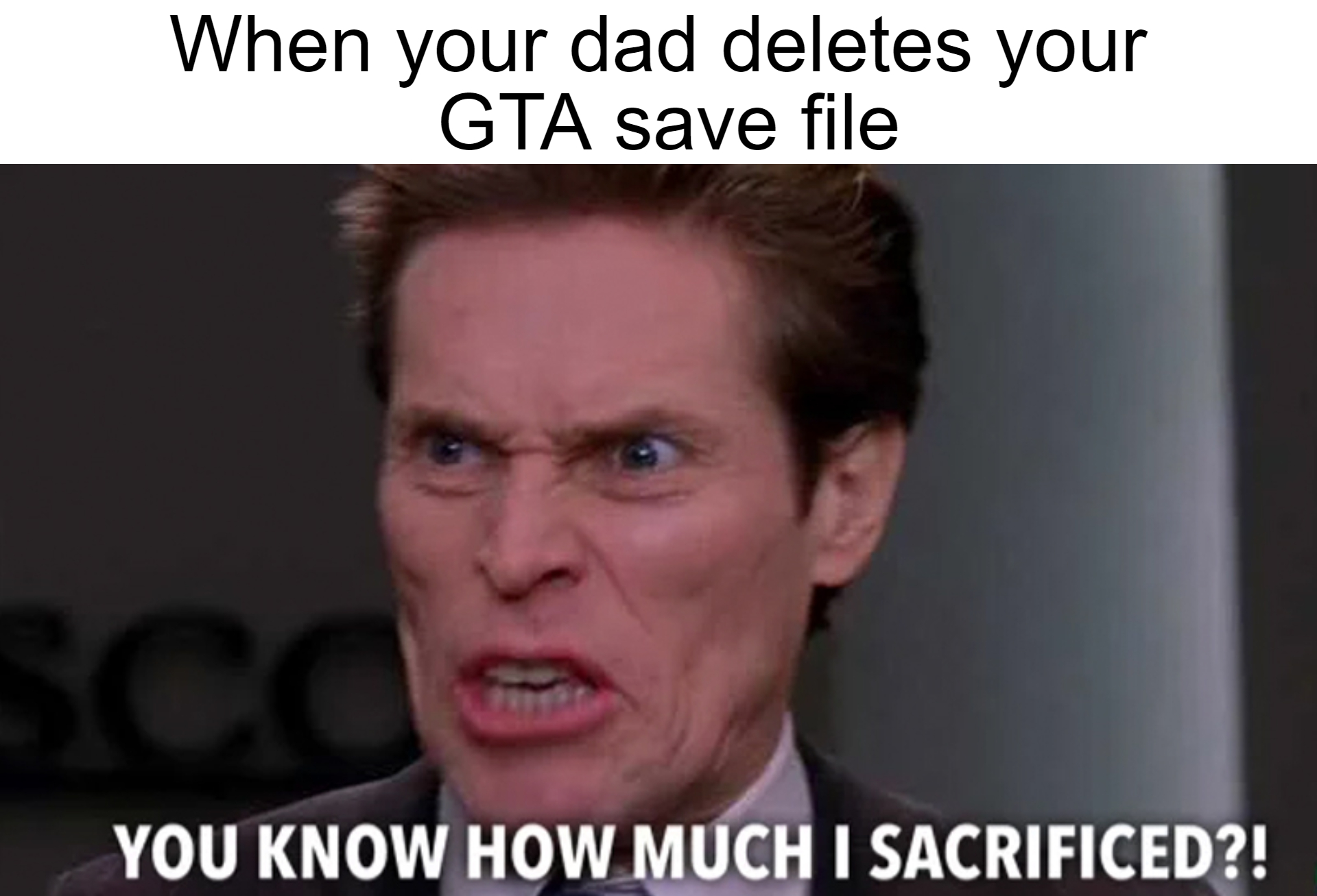 You Know How Much I've Sacrificed