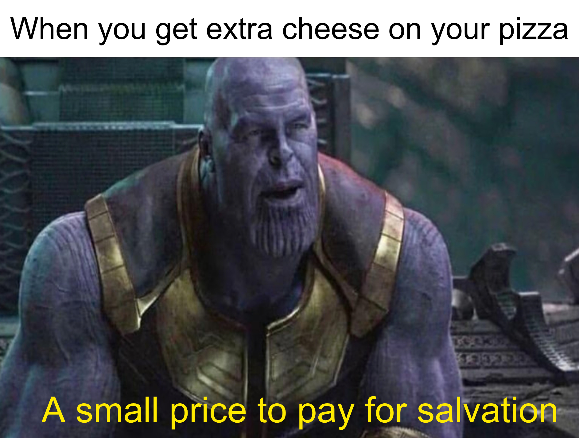 A Small Price to Pay for Salvation Meme Template