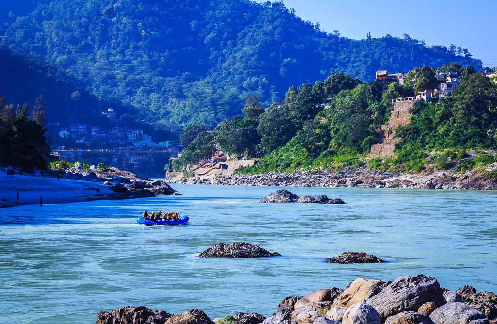 White Water Rafting in Rishikesh Kated