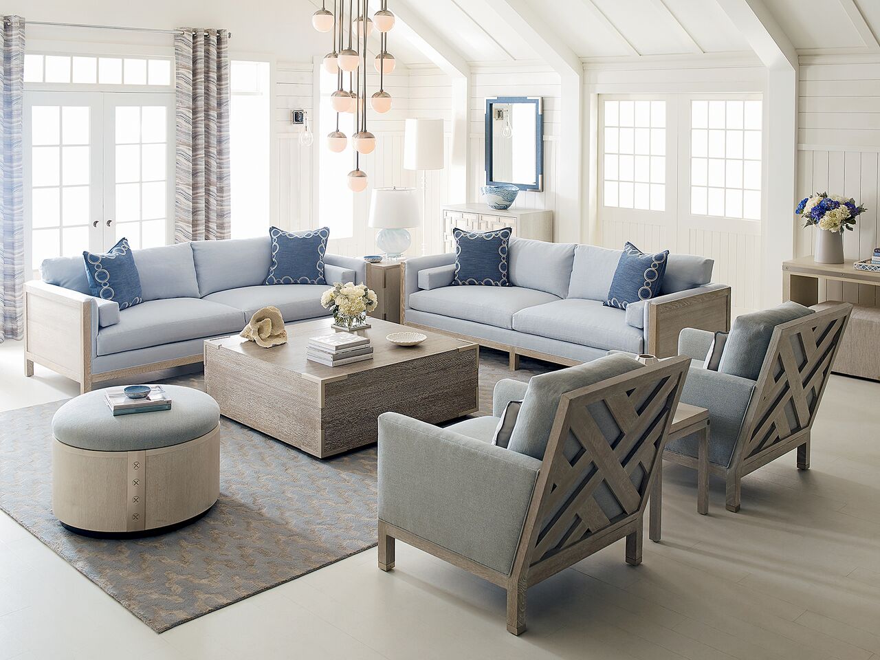 Hamptons Design Duo Mabley Handler Launch NEW Kravet Furniture