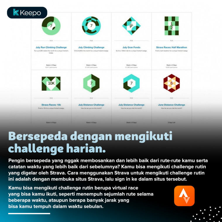 Cara Menggunakan Aplikasi Strava untuk Bersepeda