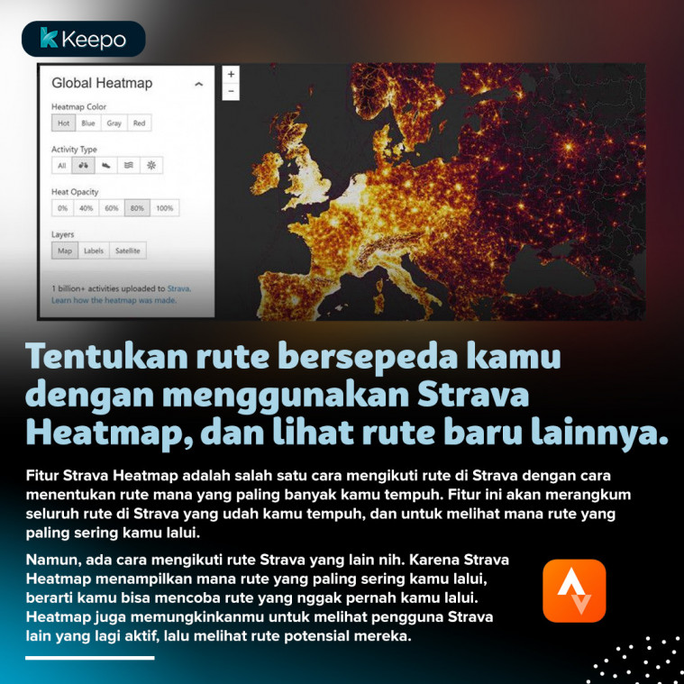 Cara Menggunakan Aplikasi Strava untuk Bersepeda