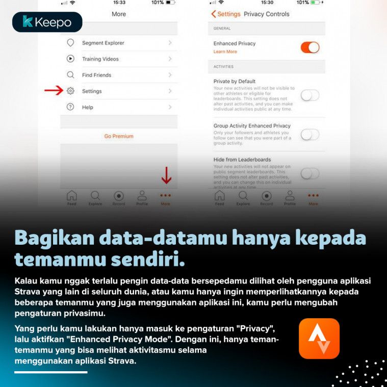 Cara Menggunakan Aplikasi Strava untuk Bersepeda