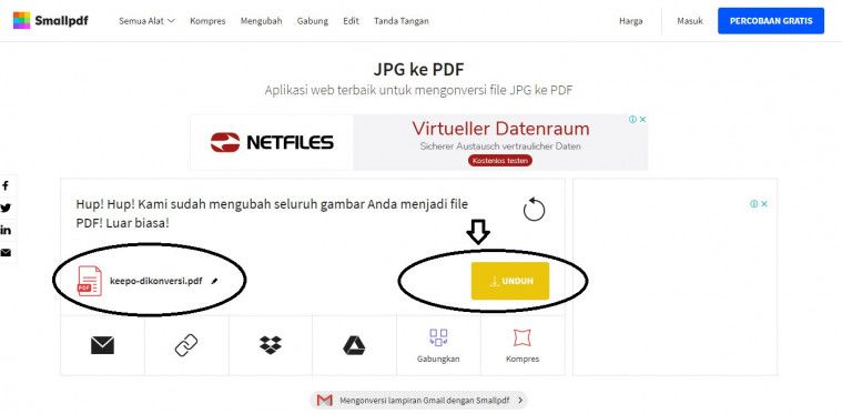 Cara Convert File JPG ke PDF dengan Mudah, Gratis, dan Terbaru 2020