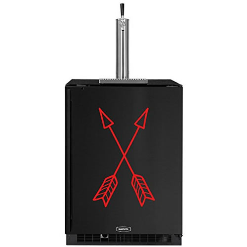 Arrows Kegerator Vinyl Decal