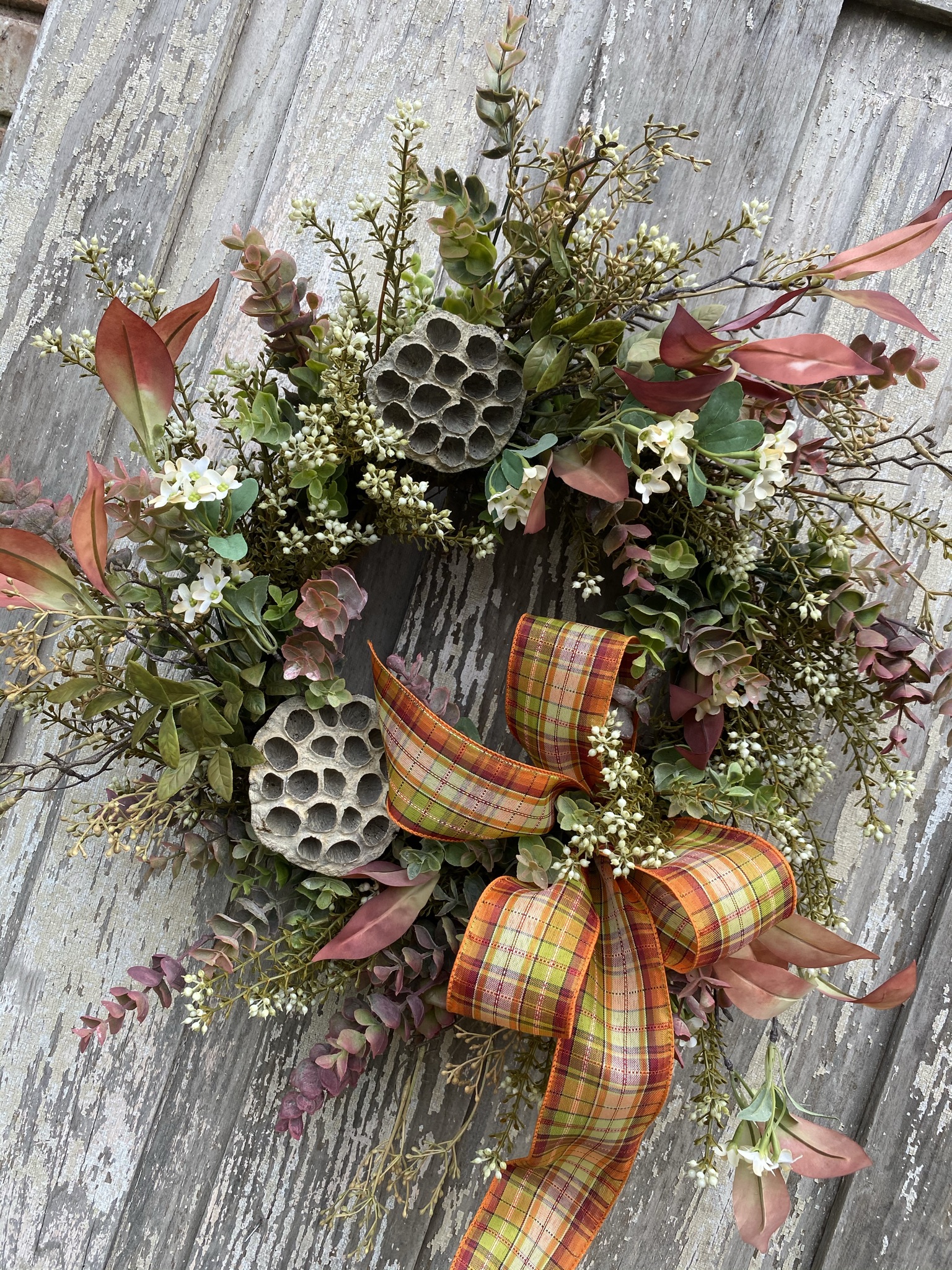Fall Greenery Wreath . Kelea's Design School