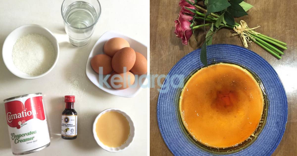 Cara Buat Puding Karamel Agar Jadi Licin,Lembut & Sedap. Pasti jadi