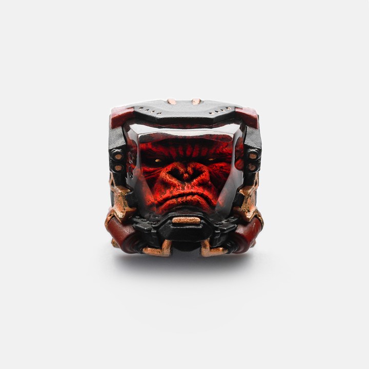 Dwarf Factory Red Alert Space Invader Albert XI Keycap Archivist