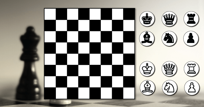 Chess Board Template - 52+ Koleksi Gambar