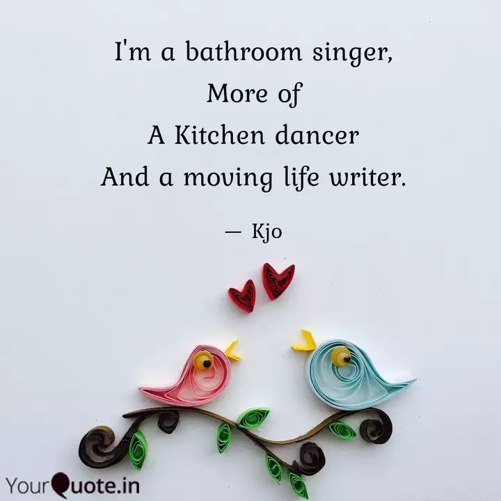 Bathroom Singer Quotes 52+ Koleksi Gambar