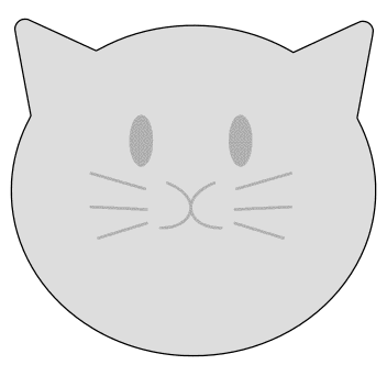 Cat Face Stencil Printable - 20+ Koleksi Gambar