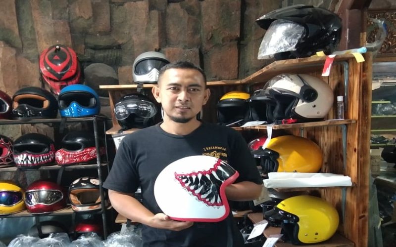 Helm Custom Jogja 38+ Koleksi Gambar