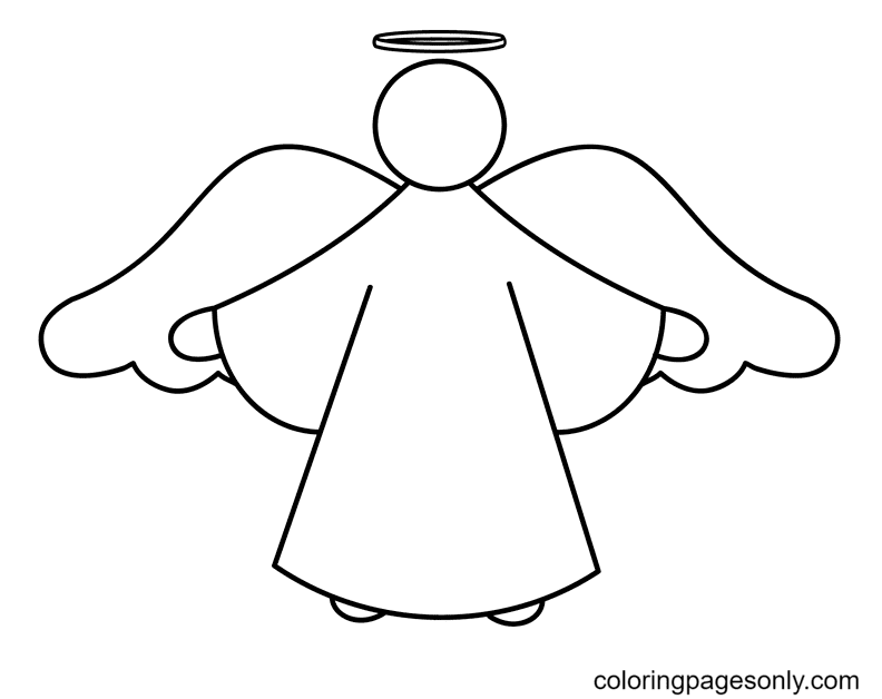 Angel Template Printable - 47+ Koleksi Gambar