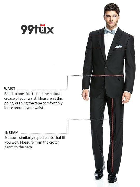 How To Measure Dress Pant Length Correct Measure Suit Trouser Length