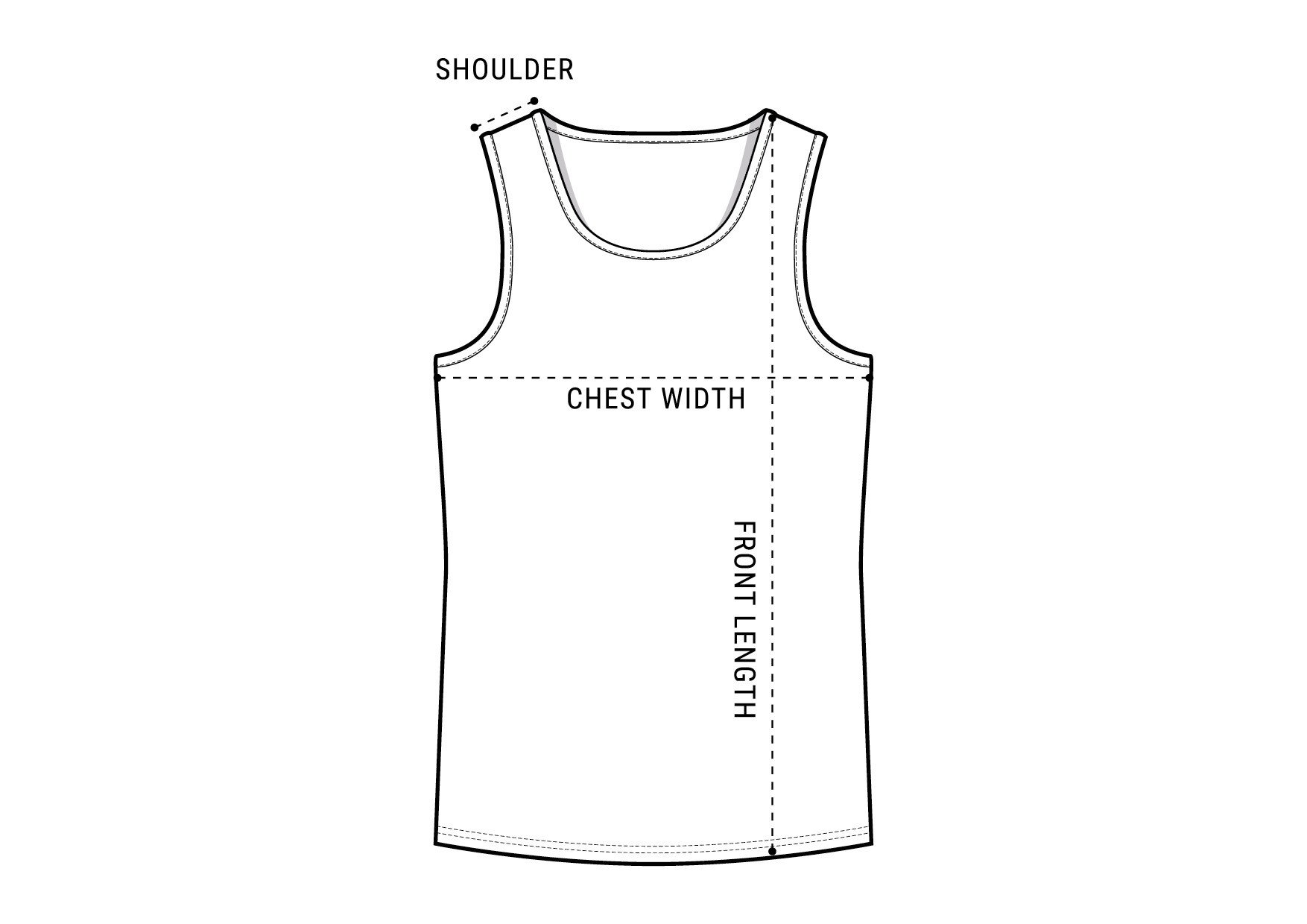 Daniel Simmons Essential Vest White