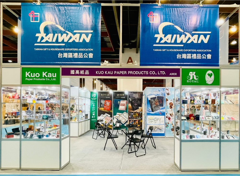 2023 4/204/23 Taipei Int'l Gift & Stationery Show Kuo Kau Paper