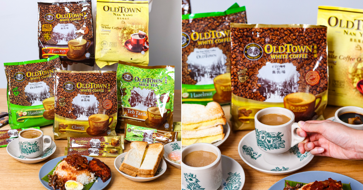 OLDTOWN White Coffee Is An Iconic Local White Coffee Loved By