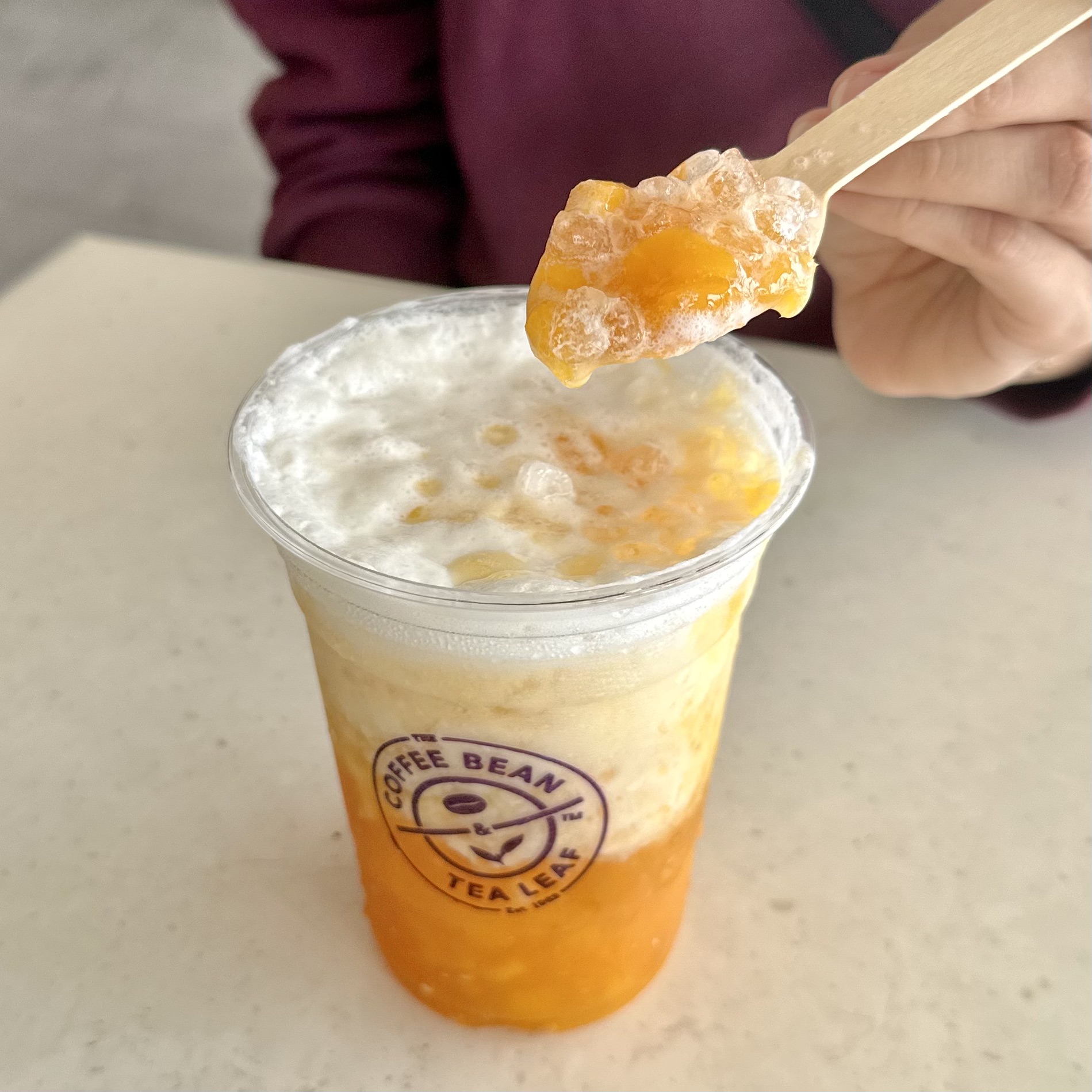 Mangoes and Cream Cold Brew Tea KL Foodie