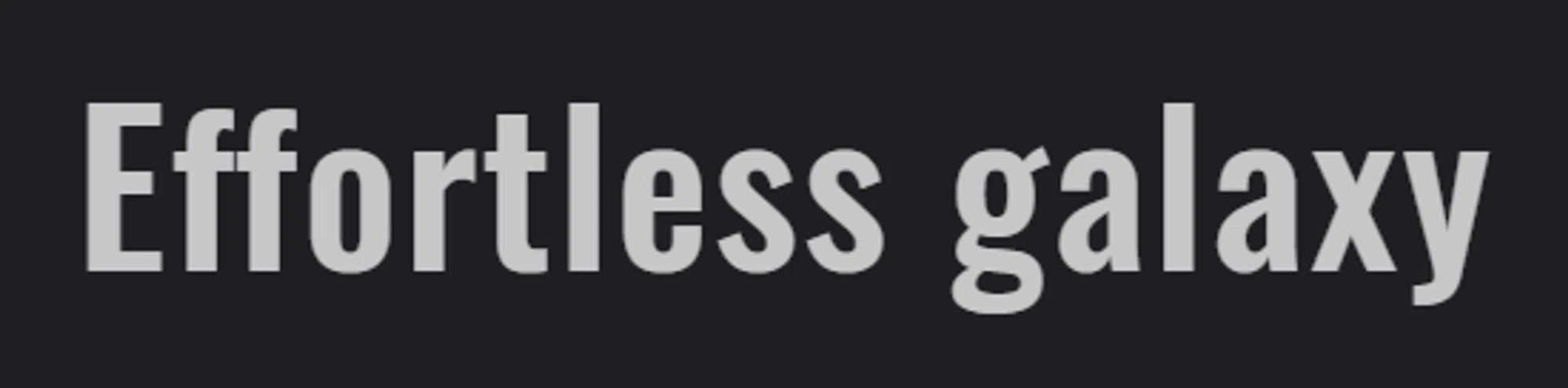 EFFORTLESS GALAXY Promo Code — 160 Off in Jun 2024