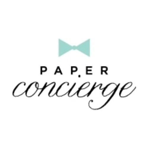 PAPER CONCIERGE Promo Code — 50 Off in Sep 2024