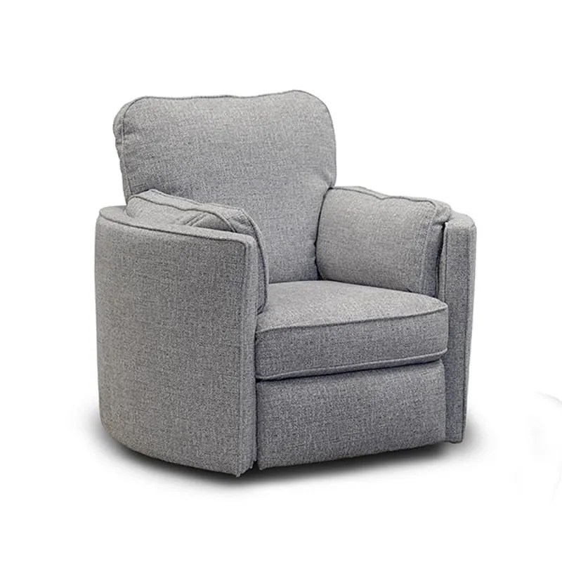 Luana Fabric Power Swivel Recliner 0LP68 by Best at Willis Furniture