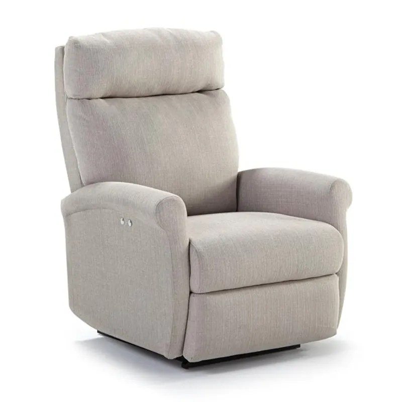 Codie Fabric Space Saver Recliner 1A04 by Best at Wendells Furniture