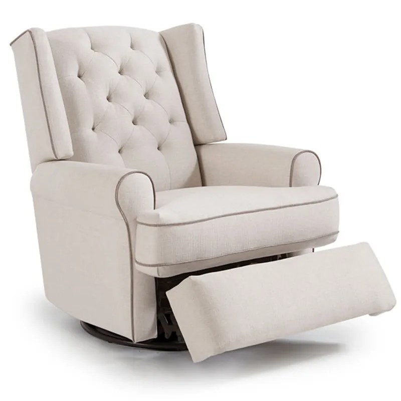 Kendra Fabric Power Swivel Glider Recliner NIS191412598 by Kuper Lane