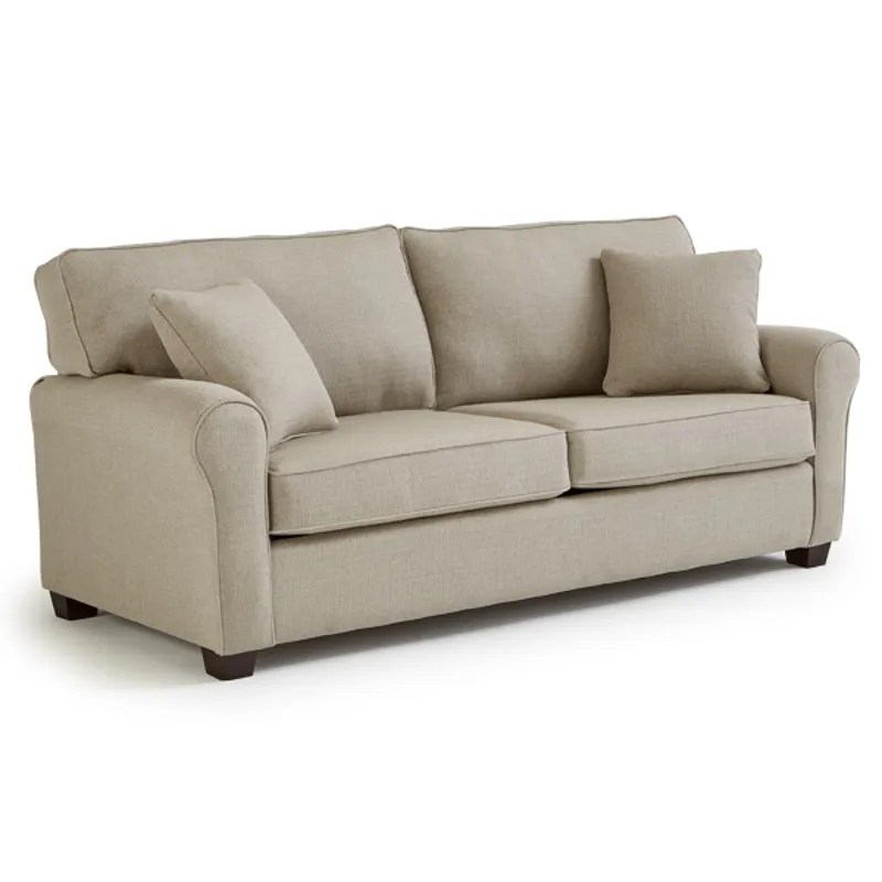 Shannon Full Stationary Sofa Sleeper S14FE by Best at Wright Furniture