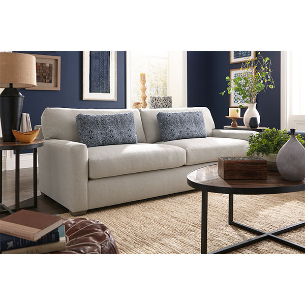 Hannah Stationary Sofa W/2 Pillows NIS957802368 by Best at The