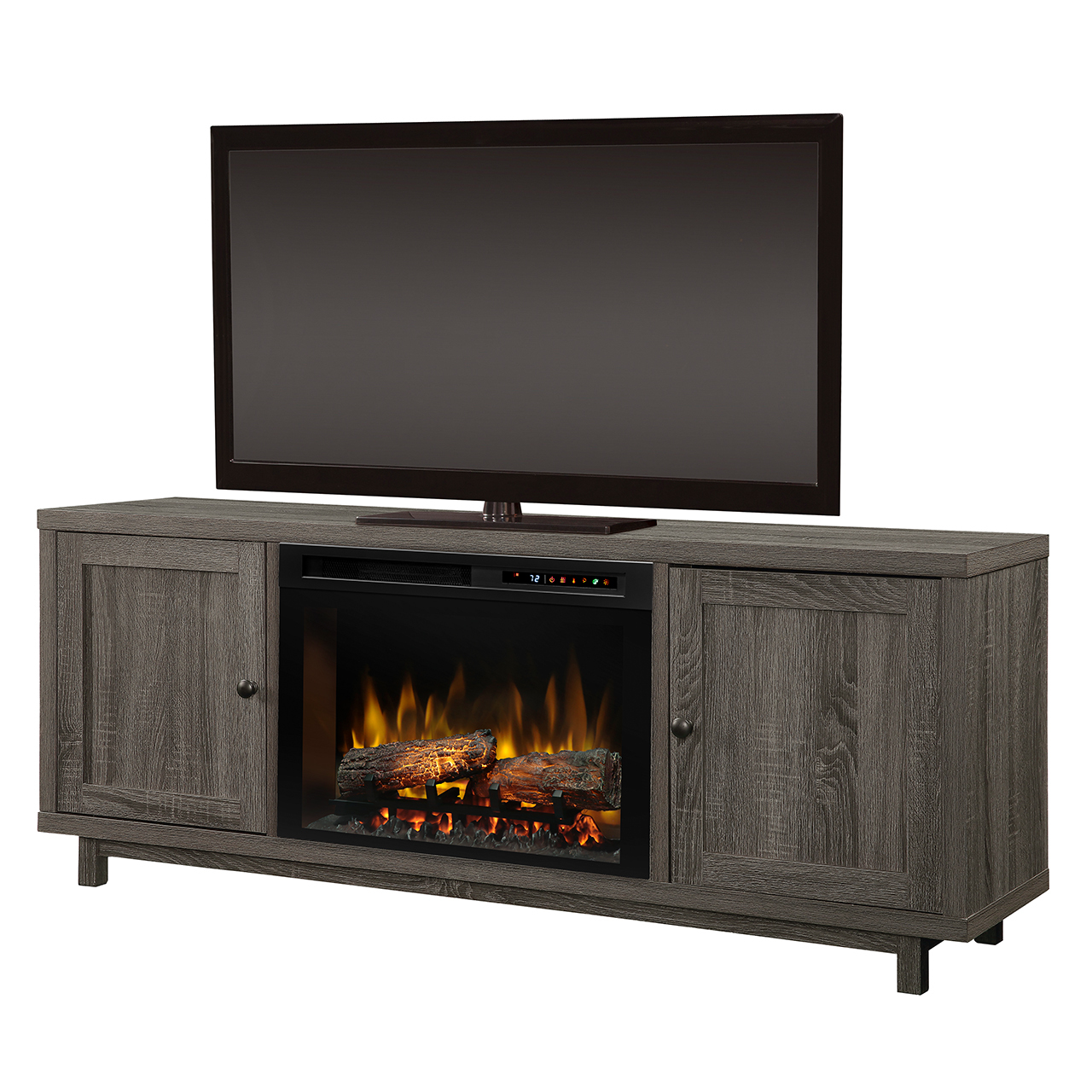 Jesse Television Stand Electric Fireplace GDS26L81908IM by Dimplex at