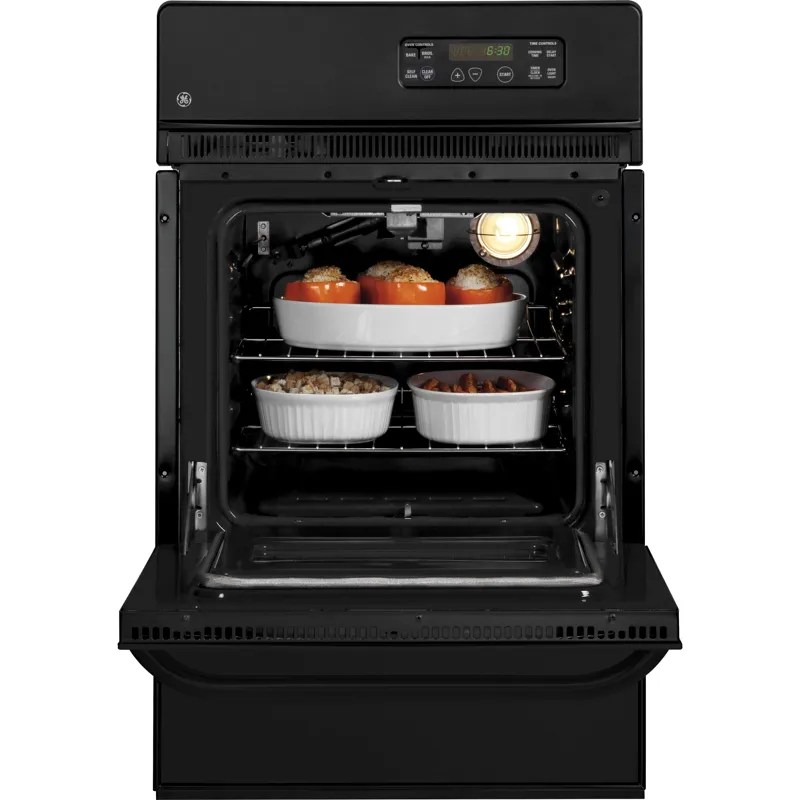 24" BuiltIn Gas Oven JGRP20BEJBB by General Electric at Missouri Furniture