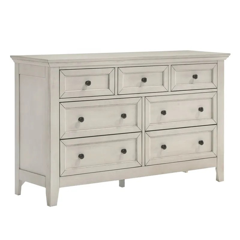 San Mateo Youth 7 Drawer Dresser SMBR4307RWHC by Intercon at Old