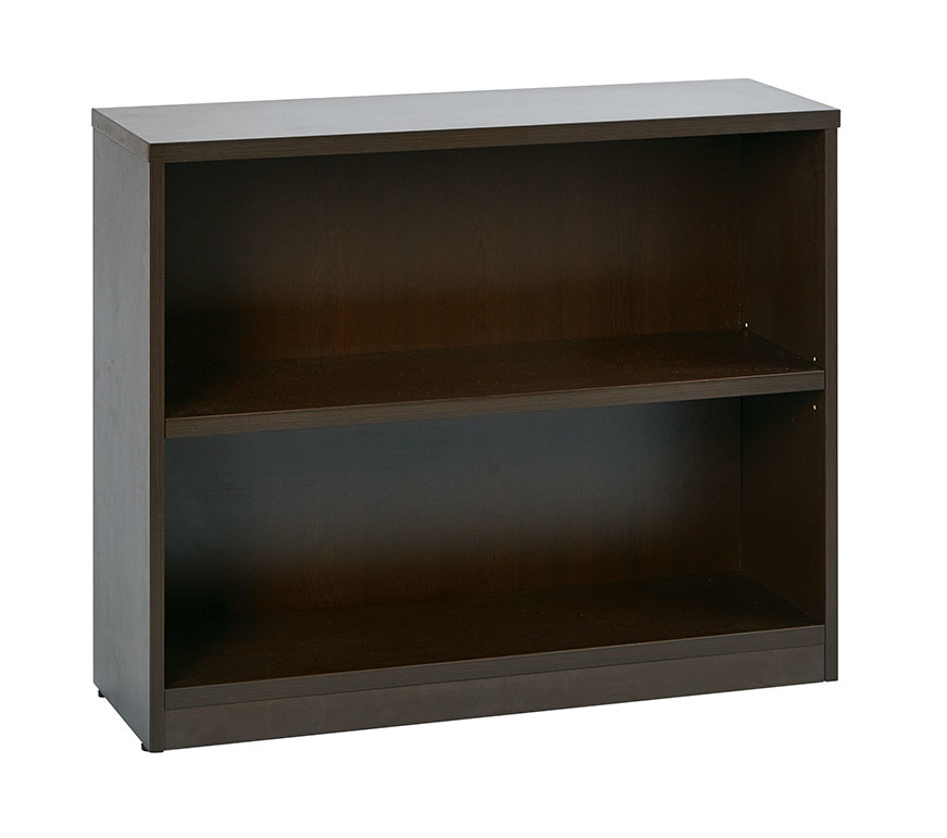 2 Shelf Bookcase w/1" Thick Shelves LBC361230ESP by Office Star at