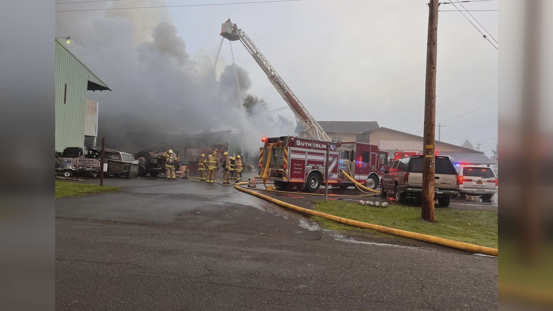 Sutherlin business owner rebuilds after arson attack KOBITV NBC5