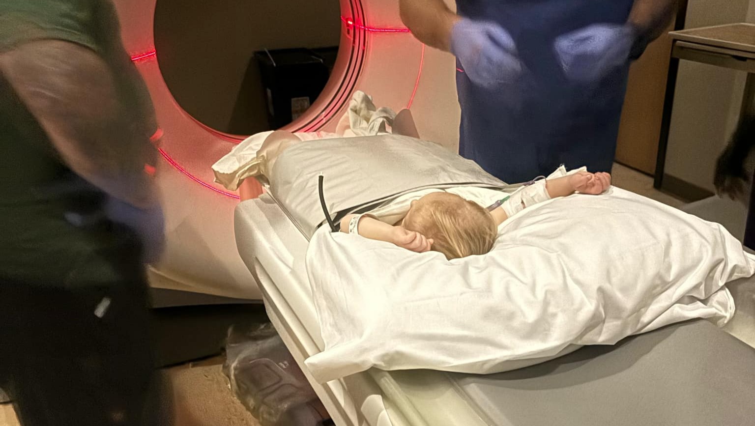 Young boy rushed to hospital after mother finds him throwing up blood