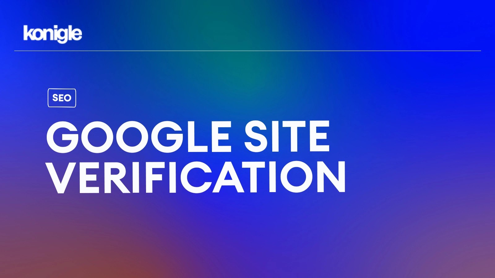 Google Site Verification