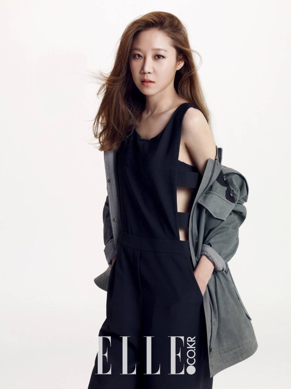 Gong Hyo Jin displays her classy fashion style for "ELLE" magazine