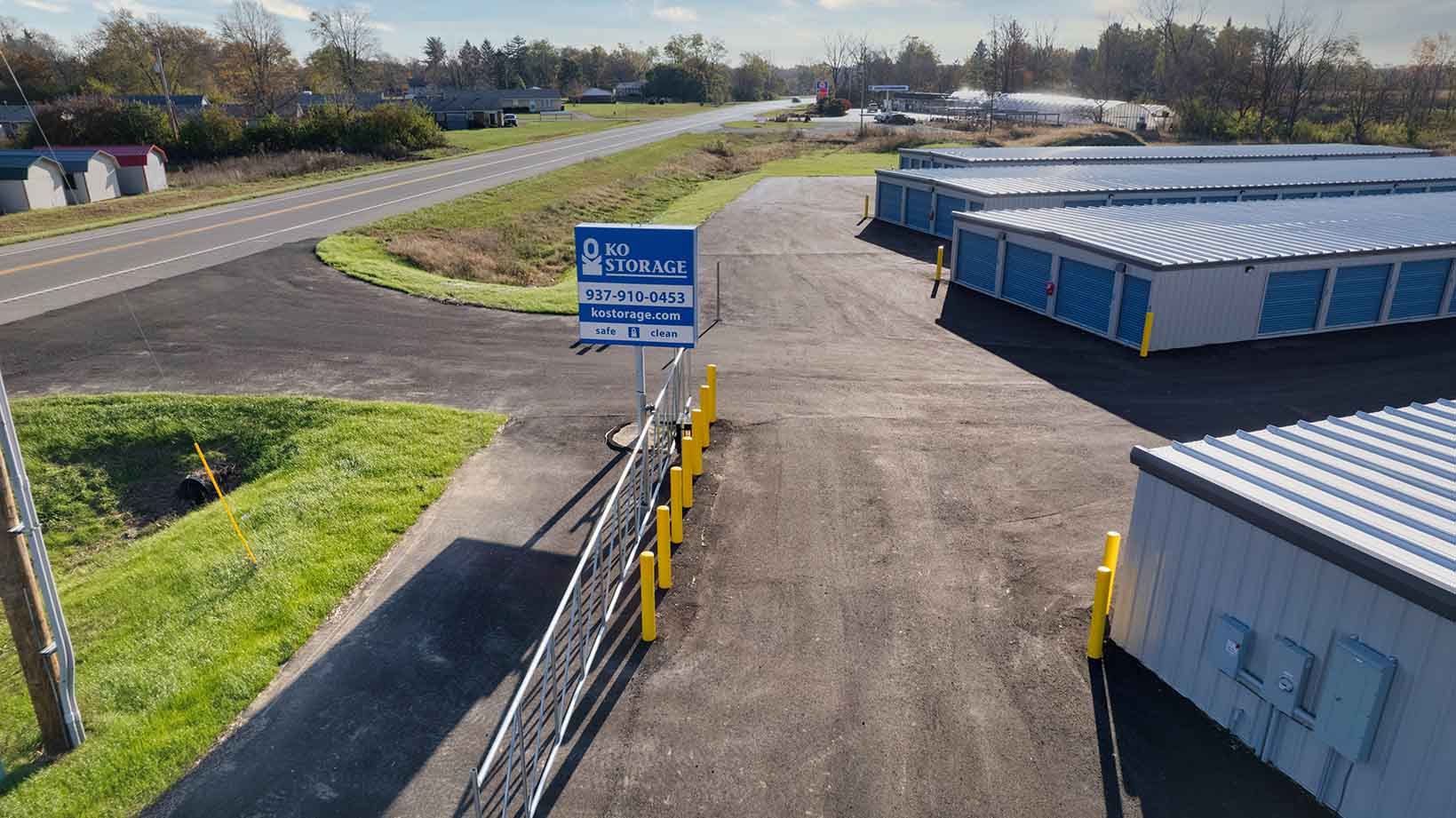 Self Storage Units in Springfield, OH, on Troy Road KO Storage