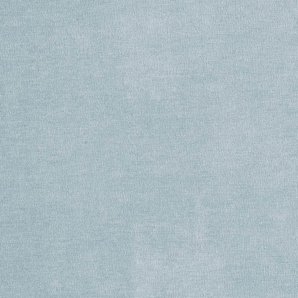 Sky Blue Solid Plush Velvet Upholstery Fabric
