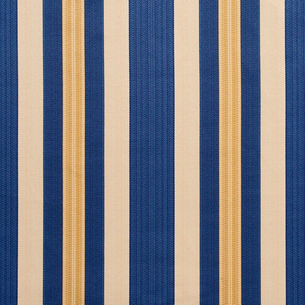 Regal Noble Stripe Blue Stripe Woven Patterns Drapery and Upholstery