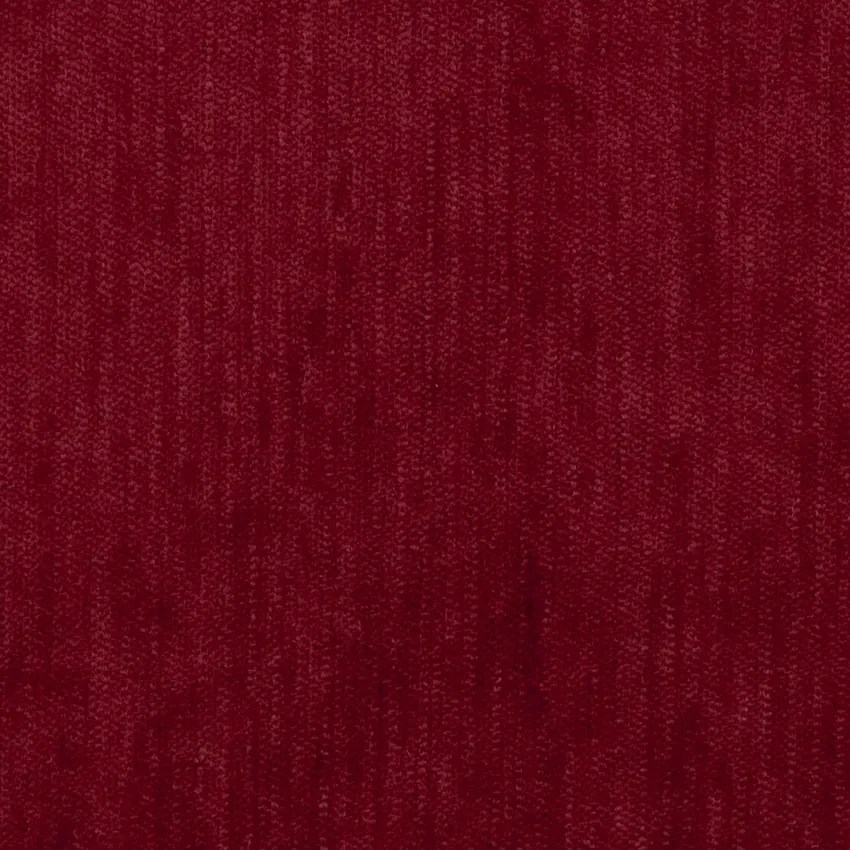 Cherry Red Solid Soft Plush Chenille Upholstery Fabric
