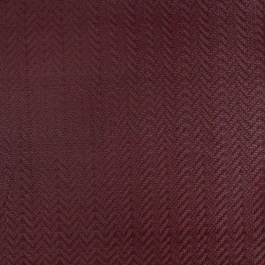 Red Burgundy Basketweave Leather Texture Vinyl Upholstery Fabric K8311