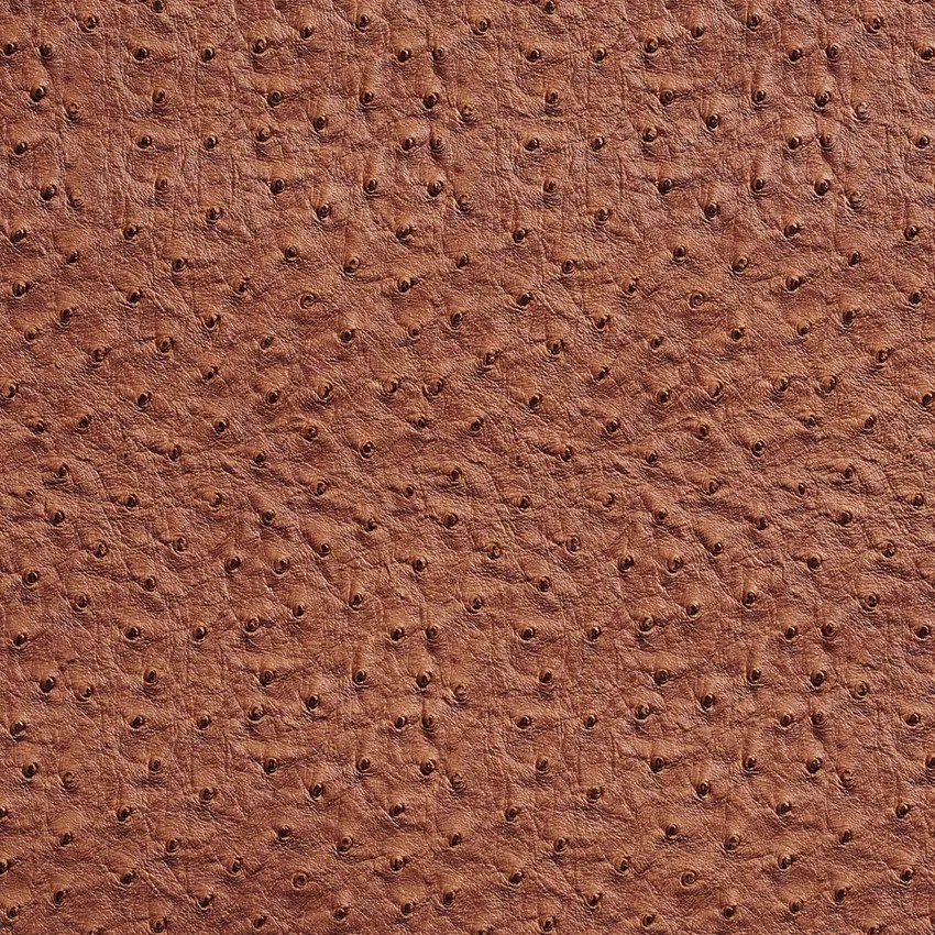 Brown Ostrich Leather Texture Vinyl Upholstery Fabric K8351 KOVI Fabrics