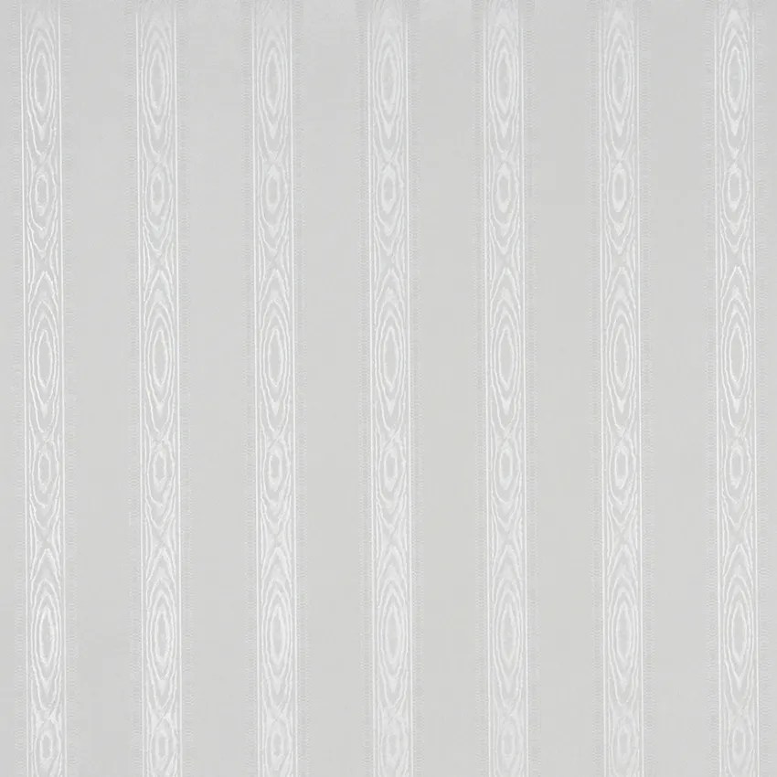 Pearl White Metallic Decorative Stripe Vinyl Upholstery Fabric